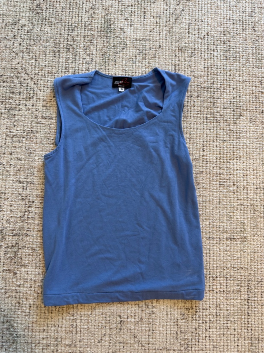 Andrea Lieu Women's Periwinkle Scoop Neck Tank